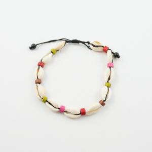 Bracelet Shells Ceramic Beads