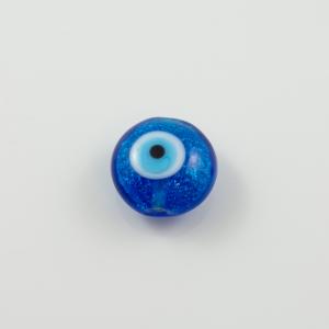 Γυάλινο Μάτι Μπλε 18mm