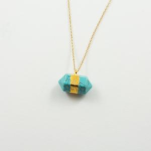 Necklace Turquoise Gold