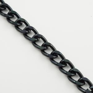 Aluminum Chain Gourmet Black 19mm