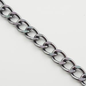 Αλυσίδα Αλουμινίου Black 19mm