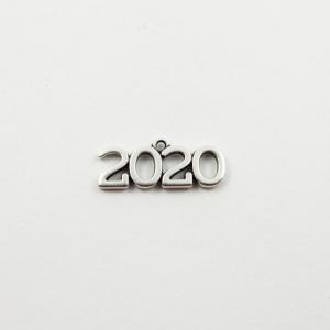 Μοτίφ 2020 Ασημί 26mm