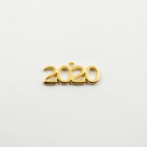 Μοτίφ 2020 Χρυσό 26mm