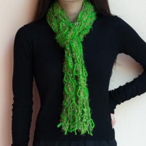 Knitted Scarf Green