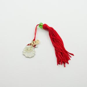 Γούρι Άγιος Βασίλης Πρόσωπο Φούντα