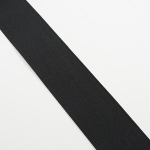 Rubber for Clothes Flat Black 5cm