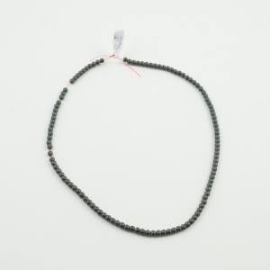 Hematite Beads Matte Dark Gray 4mm