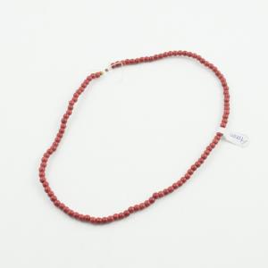 Chaolite Beads Red 4mm