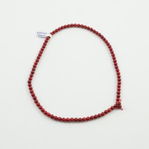 Coral Beads Red 4mm