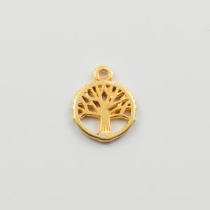 Metallic Tree of Life Gold 1x1.2cm