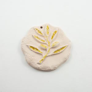 Ceramic Plate Olive Branch