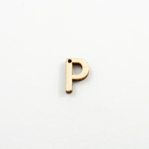 Wooden Initial "P"