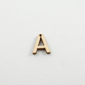 Wooden Initial "Α"