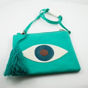 Fabric Bag Seafoam Eye