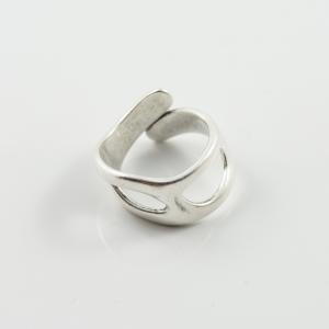 Metallic Ring Organic Silver