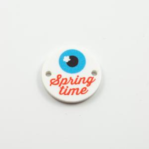 Acrylic Plate "Spring time" Eye