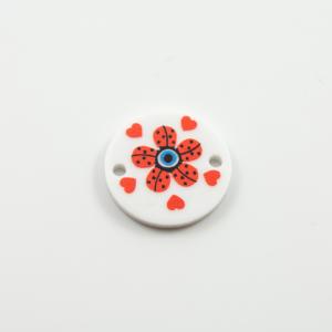 Acrylic Plate Flower Eye
