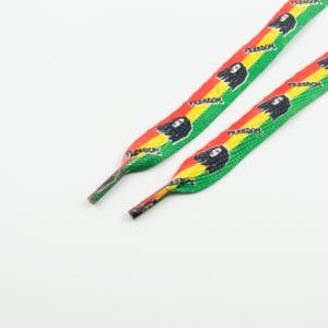 Shoelaces Bob Marley 1.2cm