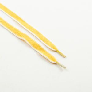 Shoelaces Yellow - White
