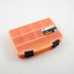Κουτί Υλικών 9 Θέσεων Πορτοκαλί 13x19cm