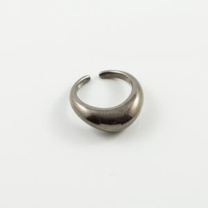 Metallic Ring Inflatable Black