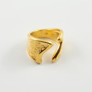 Μεταλλικό Δαχτυλίδι Δαγκάνα Χρυσό