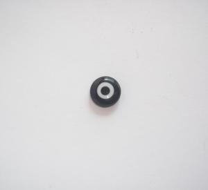 Γυάλινο Μάτι Μαύρο (1x1cm)