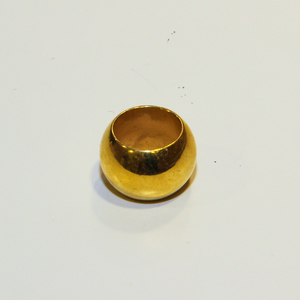 Ακρυλική Ροδέλα Χρυσή (12mm)