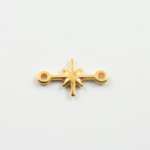Metal Star Gold (1.2x1cm)