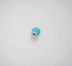 Γυάλινο Μάτι Τυρκουάζ (5mm)