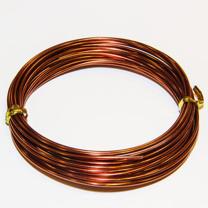 Wire "Aluminium" Brown (2mm)