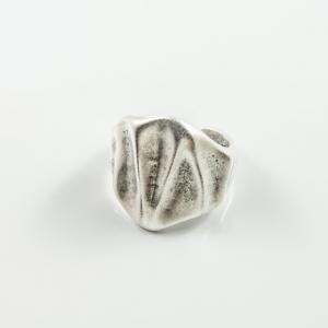 Ring Ripple effect Silver