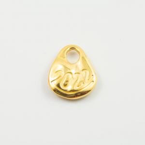 Charm Irregular 2022 Metallic Gold