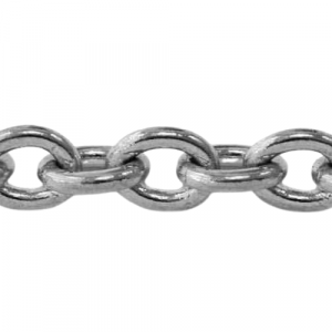 Steel Chain Silver 3.8x3mm