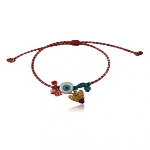 March Butterfly Eye Bracelet