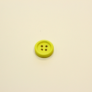 Ξύλινο Κουμπί Κίτρινο (1cm)