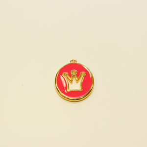 Metallic "Crown" (3.3x2.5cm)