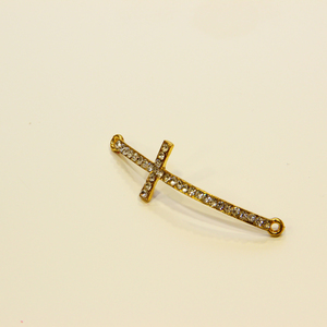 Gold Plated Cross (5.5x1.6cm)