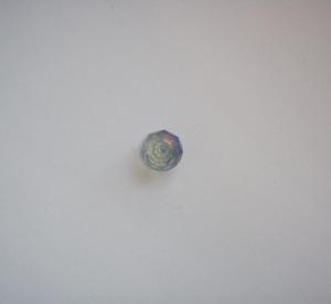 Πολυγωνική Χάντρα Γκρι-Διάφανο (6mm)