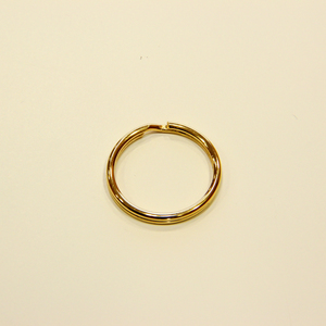 Gold Plated Key Ring Hoop (2.5cm)