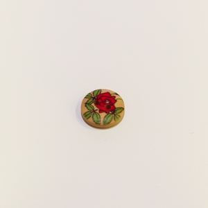 Button "Flower"(1.5cm)