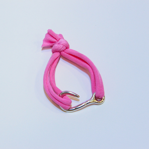Bracelet Lycra Pink with Hook
