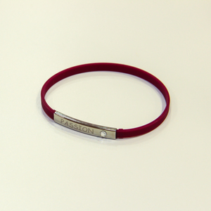 Rubber Handcuff Crimson