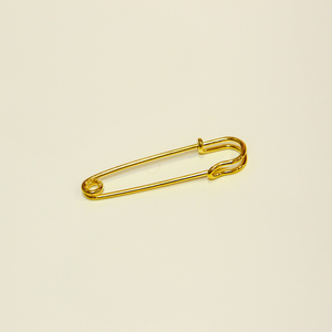 Gold Plated Safety Pin (5x1.4cm)