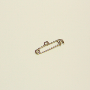 Metal Safety Pin 2.5x0.9cm