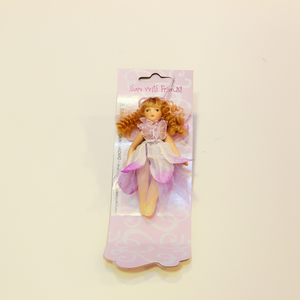 Doll Fairy White Purple (10x8cm)