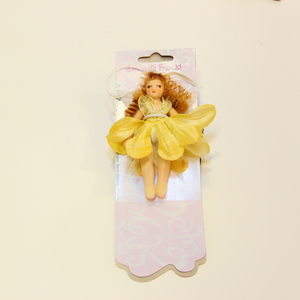 Κούκλα Νεράιδα Κίτρινη (10x8cm)