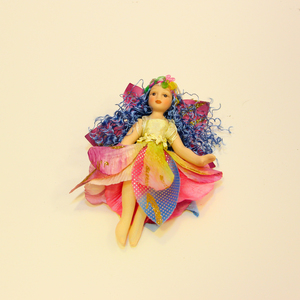 Doll Fairy Blue (13x9cm)