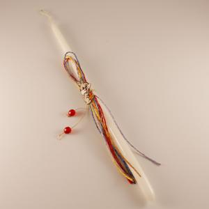 Candle White " Bunny " (33x3cm)