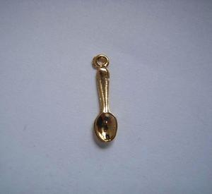Metallic Spoon (3.3x0.3cm)